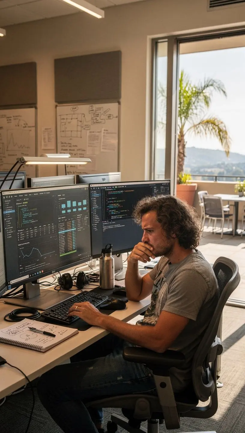 Modern office environment